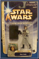 Han Solo (Endor Strike) from Star Wars - Saga - Return of the Jedi manufactured by Hasbro [Front]