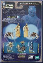 Tusken Raider (with Massiff) from Star Wars - Saga - Attack of the Clones manufactured by Hasbro [Back]