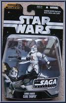Clone Trooper (Combat Engineer) from Star Wars - Saga Collection - Basic Series manufactured by Hasbro [Front]