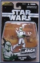 Clone Trooper Sergeant from Star Wars - Saga Collection - Basic Series manufactured by Hasbro [Front]
