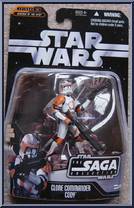 Clone Commander Cody from Star Wars - Saga Collection - Battle of Coruscant manufactured by Hasbro [Front]