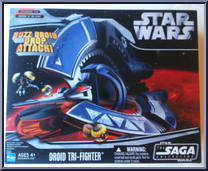 Droid Tri-Fighter from Star Wars - Saga Collection - Vehicles manufactured by Hasbro [Front]