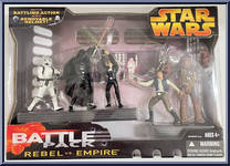 Rebel vs. Empire from Star Wars - Saga Collection - Battle Packs manufactured by Hasbro [Front]