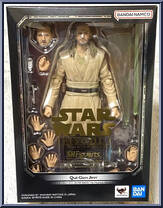 Qui-Gon Jinn from Star Wars - S.H. Figuarts - Episode I - Phantom Menace manufactured by Bandai [Front]