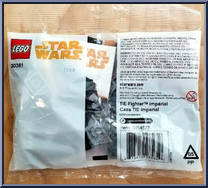 Imperial TIE Fighter from Star Wars - Solo - Basic Series manufactured by Lego [Back]