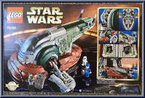 Slave I from Star Wars - Ultimate Collector Series - Basic Series manufactured by Lego [Back]