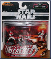 Order Sixty-Six: Shock Trooper Battalion from Star Wars - Unleashed - Battle Packs manufactured by Hasbro [Front]