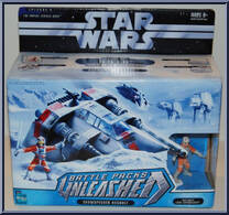 Battle of Hoth: Snowspeeder Assault from Star Wars - Unleashed - Battle Packs manufactured by Hasbro [Front]