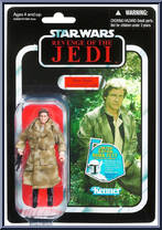 Han Solo (Trench Coat) from Star Wars - Vintage Collection - Basic Series manufactured by Hasbro [Front]