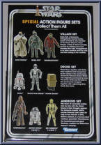 Villain Set (Sand People, Boba Fett, Snaggletooth) from Star Wars - Vintage Collection - Exclusives - Target manufactured by Hasbro [Back]