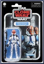 332nd Ahsoka's Clone Trooper from Star Wars - Vintage Collection (2018) - Clone Wars manufactured by Hasbro [Front]