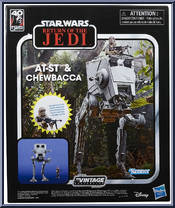 AT-ST & Chewbacca from Star Wars - Vintage Collection (2018) - Return of the Jedi manufactured by Hasbro [Front]