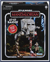 AT-ST Raider (with Klatooinian Raider) from Star Wars - Vintage Collection (2018) - Mandalorian manufactured by Hasbro [Front]