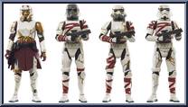 Captain Enoch and Thrawn's Night Troopers from Star Wars - Vintage Collection (2018) - Ahsoka manufactured by Hasbro [Loose]