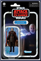 Count Dooku from Star Wars - Vintage Collection (2018) - Attack of the Clones manufactured by Hasbro [Front]
