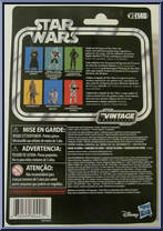 Luke Skywalker (Crait) from Star Wars - Vintage Collection (2018) - Last Jedi manufactured by Hasbro [Back]