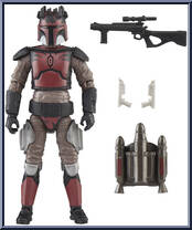 Mandalorian Super Commando from Star Wars - Vintage Collection (2018) - Ahsoka manufactured by Hasbro [Loose]