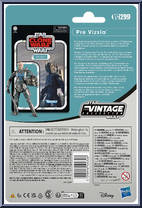 Pre Vizsla from Star Wars - Vintage Collection (2018) - Clone Wars manufactured by Hasbro [Back]