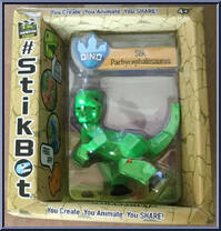StikPachycephalosaurus (Green) Action Figure