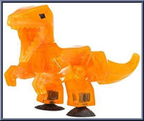 StikVelociraptor (Clear Orange) Action Figure