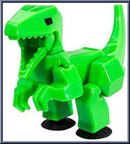 StikVelociraptor (Green) Action Figure