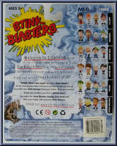 Blue Cheese Charlie from Stink Blasters - Basic Series manufactured by Spinmaster [Back]