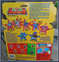 Maxwell (The Slapshot) from Stone Protectors - Sports Heroes manufactured by Ace Novelty [Back]