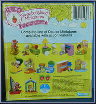 Butter Cookie (and Jelly Bear on a Swing) from Strawberryland Miniatures - Deluxe manufactured by Kenner [Back]