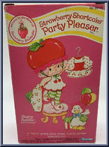 Cherry Cuddler (and Gooseberry) from Strawberry Shortcake - Party Pleaser manufactured by Kenner [Back]