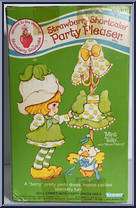 Mint Tulip (with Marsh Mallard) from Strawberry Shortcake - Party Pleaser manufactured by Kenner [Back]