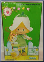 Mint Tulip (with Marsh Mallard) from Strawberry Shortcake - Dolls manufactured by Kenner [Back]