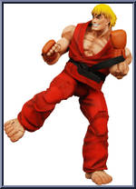 Ken from Street Fighter 4 - Round 1 manufactured by Neca [Loose]