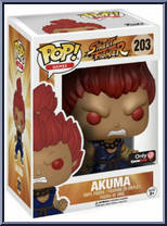 Akuma from Street Fighter - Pop! Vinyl Figures manufactured by Funko [Front]