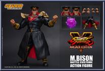 M. Bison (Battle Costume) from Street Fighter - Basic Series manufactured by Storm Collectibles [Loose]