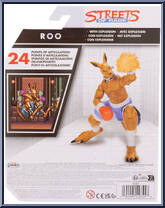 Roo from Streets of Rage - Basic Series manufactured by Jakks Pacific [Back]