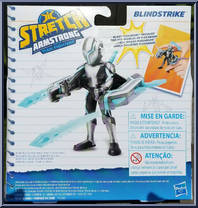 Blindstrike from Stretch Armstrong and the Flex Fighters - Basic Series manufactured by Hasbro [Back]