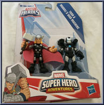 Thor & Marvel's War Machine Action Figure