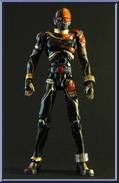 Kikaider (Black) (Official Diorama Story) from Super Imaginative Chogokin - Mook Hobby (Limited) manufactured by Bandai [Front]