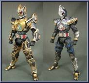 Masked Rider Blade (Anniversary) from Super Imaginative Chogokin - Classics 2008 manufactured by Bandai [Front]
