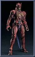 Masked Rider Doras (Red Version) from Super Imaginative Chogokin - Limited Figure manufactured by Bandai [Front]