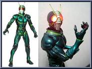 Masked Rider J (Zo) from Super Imaginative Chogokin - Toei Hero Net (Limited) manufactured by Bandai [Front]
