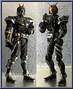 Masked Rider Kaixa & Delta from Super Imaginative Chogokin - 2-Pack Boxed Set manufactured by Bandai [Front]