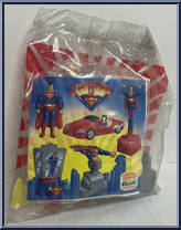 Superman (Phone Booth) from Superman - Basic Series manufactured by Burger King [Back]