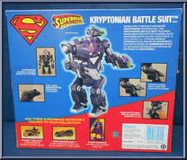 Kryptonian Battle Suit from Superman - Man of Steel - Vehicles manufactured by Kenner [Back]