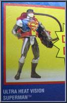 Superman (Ultra Heat Vision) from Superman - Man of Steel - Deluxe Figures manufactured by Kenner [Loose]