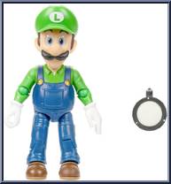 Luigi (Flashlight) from Super Mario Bros. - Movie - 5" Scale manufactured by Jakks Pacific [Loose]