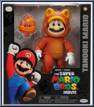 Tanookie Mario (Super Leaf) from Super Mario Bros. - Movie - 5" Scale manufactured by Jakks Pacific [Front]