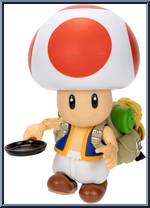Toad (Frying Pan) from Super Mario Bros. - Movie - 5" Scale manufactured by Jakks Pacific [Loose]