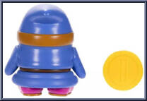 Blue Shy Guy (with Coin) from Super Mario - Basic Series manufactured by Jakks Pacific [Loose]