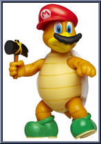 Captured Hammer Bro (with Hammer) from Super Mario - Basic Series manufactured by Jakks Pacific [Loose]